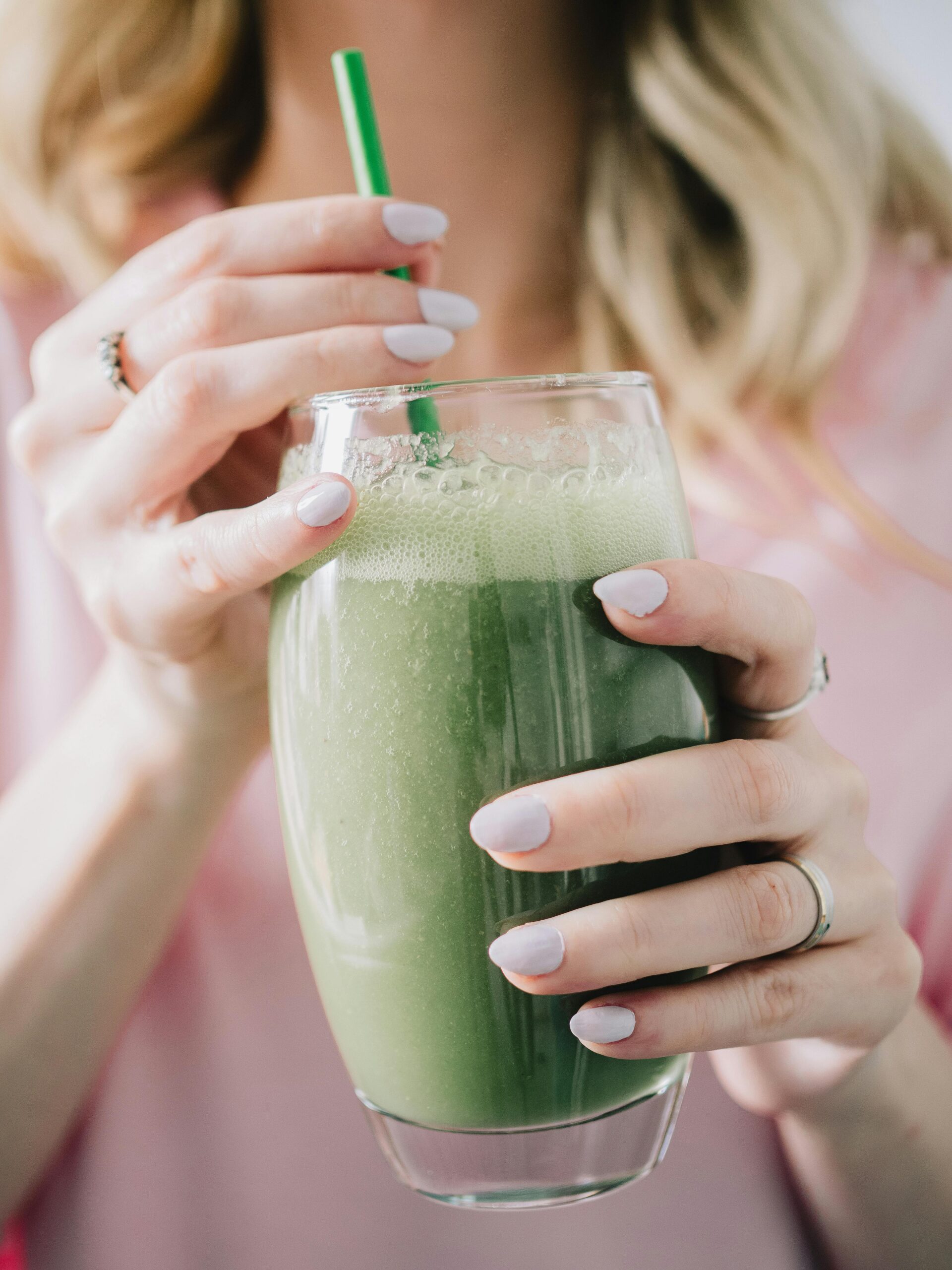 Un smoothie vert