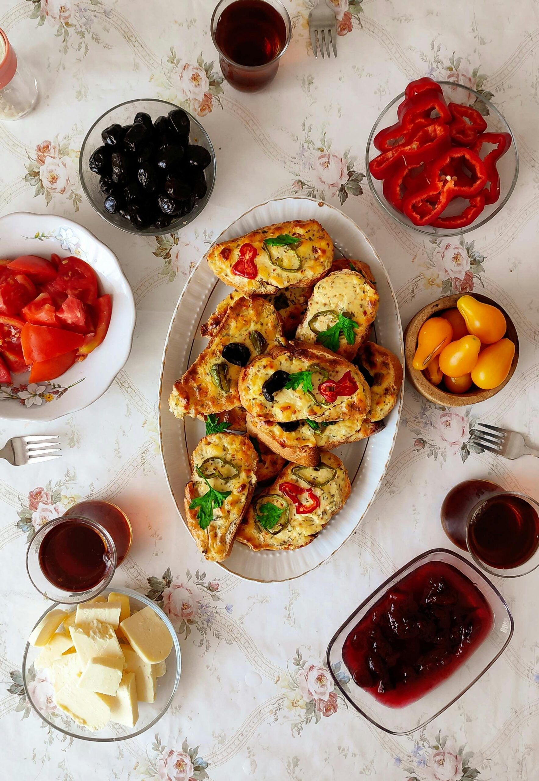 Des petits pains baguette