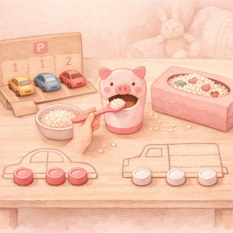 activités autonomes de 2 à 3 ans