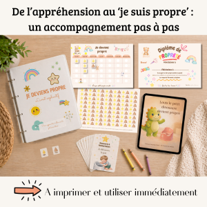 Le pack complet pour apprendre la propreté sans stress (à imprimer)